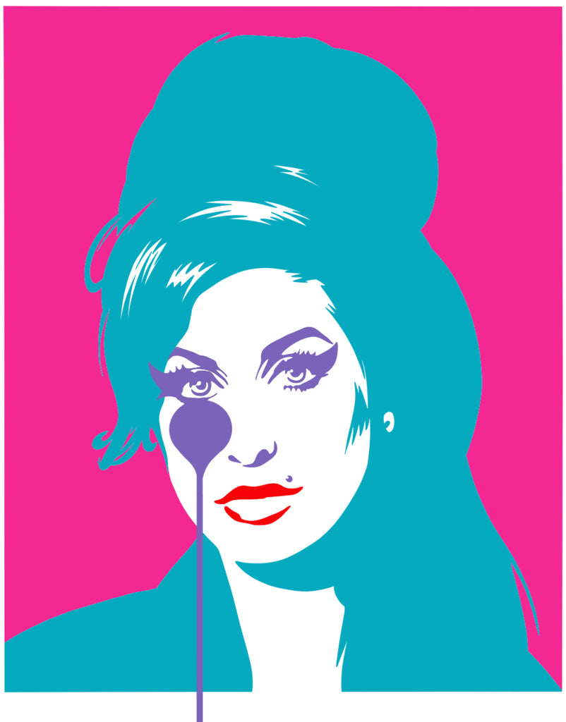 *NEW* Amy Winehouse prints HANDFINISHED