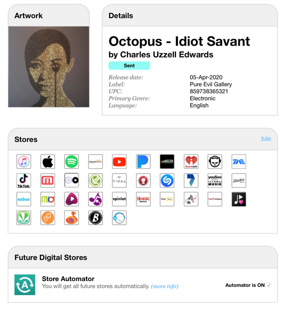 Octopus - Idiot Savant NEW ALBUM