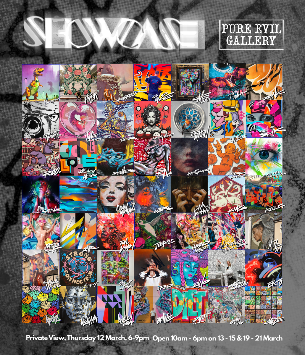 SHOWCASE @ PURE EVIL GALLERY – pure evil gallery