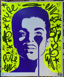 Hand-finished Prince Print - every prohibition gives rise to an underground