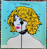 Handfinished Blondie - Heart of Glass - I can see your halo