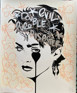 Madonna - Double Disaster           CLICK ON *PURE EVIL* FOR MORE EXCLUSIVE HANDFINISHED PIECES