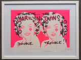 Handfinished ACBF print 2023 - Double Marilyn - Marilyn Twins