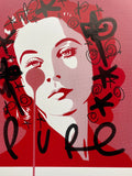 Handfinished ACBF print 2023 - Vivien Leigh - what does the tear mean ?