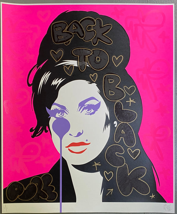 Amy Winehouse HANDFINISHED - Back to Black
