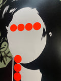 Amy Winehouse HANDFINISHED - Horizontal Dots