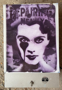 Vivien Leigh double image - KODAK coldlight Illuminator X-Ray Box