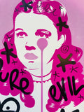 Handfinished ACBF print 2023 - Judy Garland - friend of Dorothy