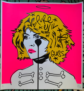 Handfinished Blondie - Heart of Glass - Blondie Bones