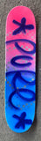 Pure Evil Skateboard - Palace Skateboard - LSD the exploding threat of the furry rug that got out of control