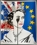 BREXIT QUEEN Handfinished - United Europe