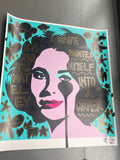 Handfinished Liz Taylor Classic - unfortunately, I have painted myself into a corner