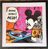 Pure Evil - Good Gosh Acid! - Hand Finished Blotter Art Print