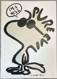 Handfinished Joe Cool - yellow with silver tags