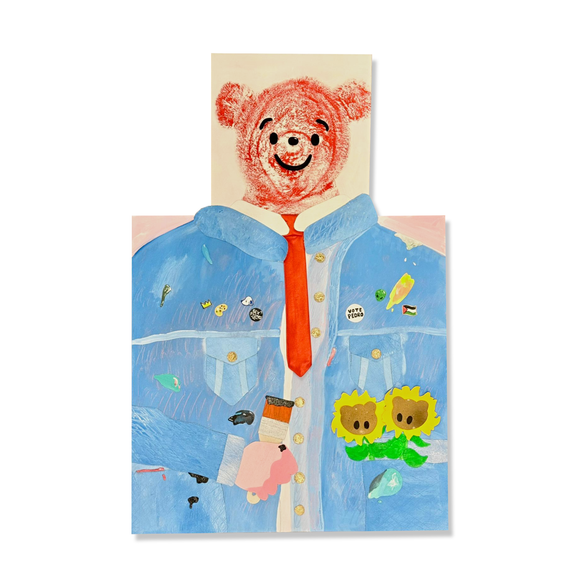 Rhys Brown - Caffeine - Original Canvas – 1/1 Original