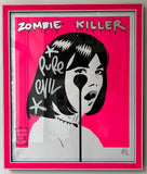 Chantal Goya - Cute Little Vampire - zombie killer handfinished in custom frame