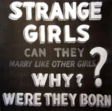 The Original canvas from the STRANGE GIRLS show before the addition of the Jackie