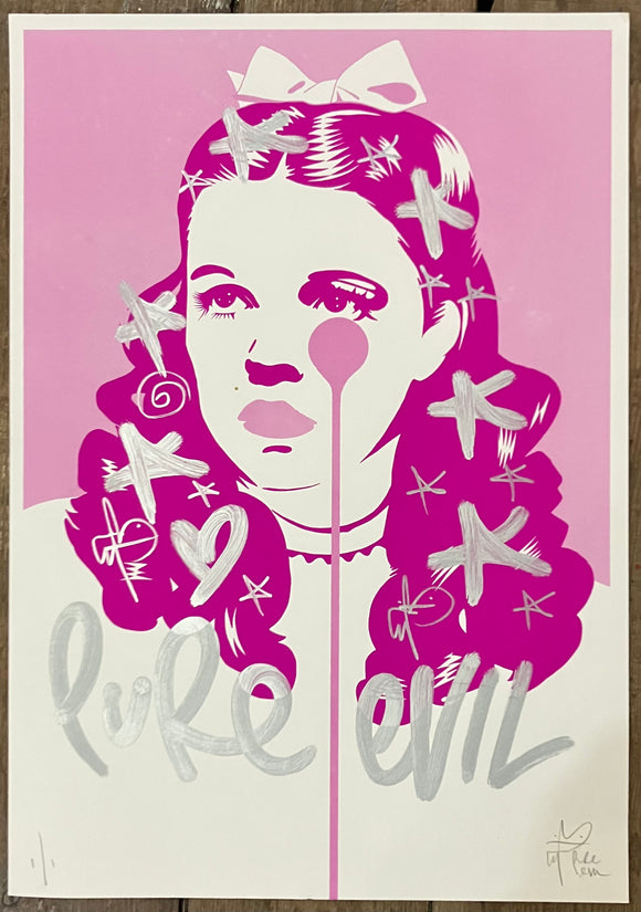 Handfinished ACBF print 2023 - Judy Garland - Pure Dorothy