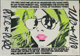Handfinished medium print - Blondies stupid mistakes