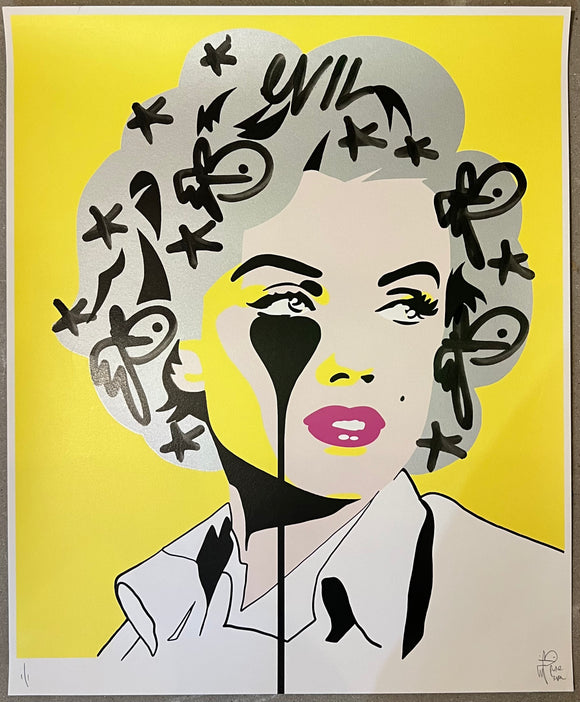 Hand-finished Arthur Miller’s Nightmare Marilyn - And it was called yellow