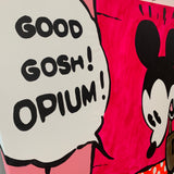 MASSIVE Opiummm Canvas = Flouro pink
