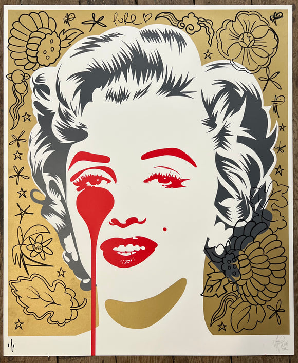 Handfinished Marilyn Classic - floral