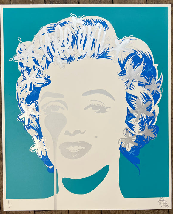 Handfinished Marilyn Classic - Pure Silver