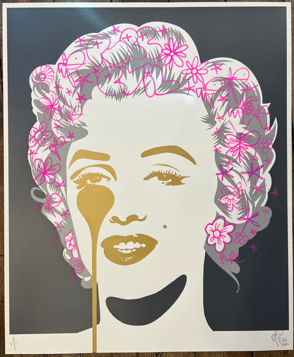 Handfinished Marilyn Classic - Golden tear
