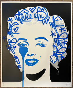 Handfinished Marilyn Classic - Bunny face off