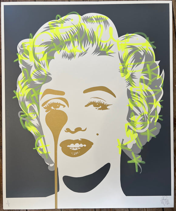 Handfinished Marilyn Classic - Neon rinse