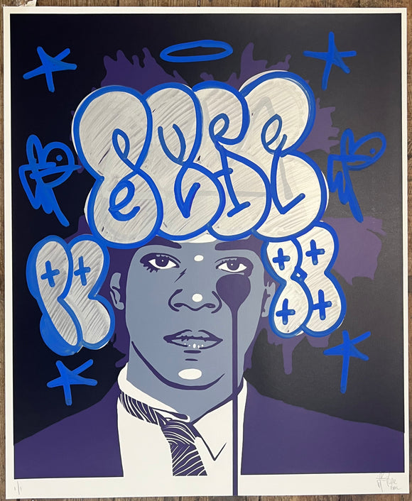 King Samo handfinished - Evil bubble!