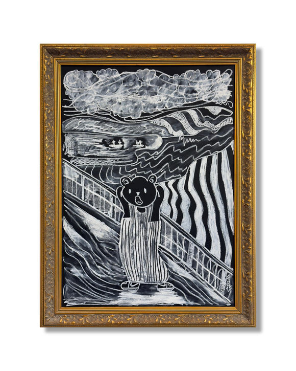 Rhys Brown - A Poor Mans Edvard Munch - Original