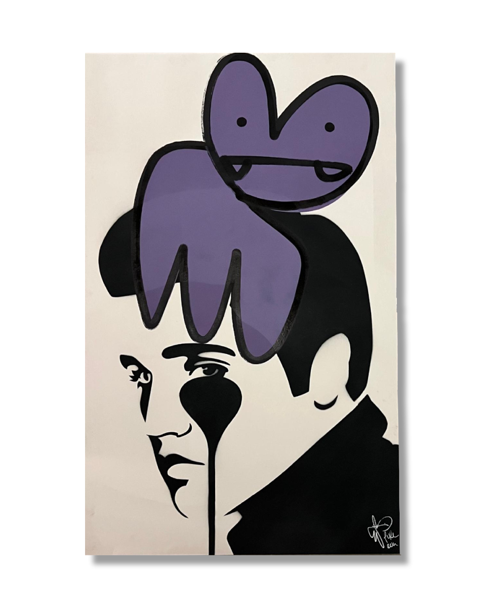 Pure Elvis Bunny Hair - Purple – pure evil gallery