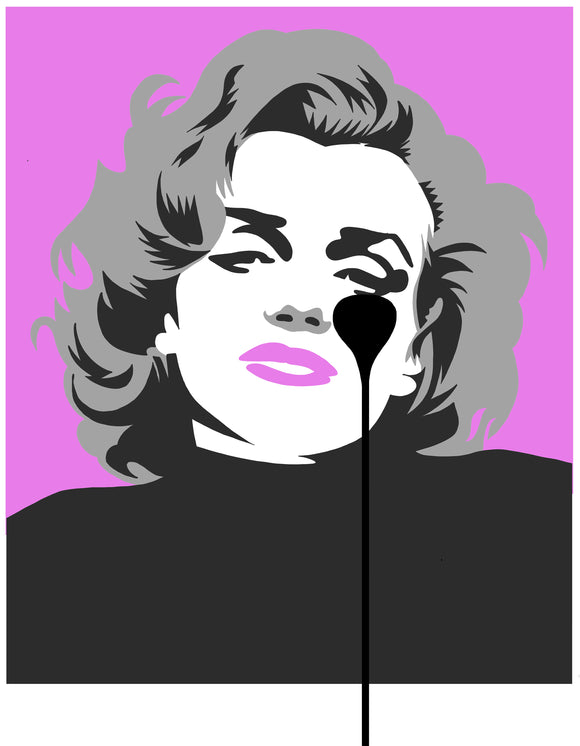 Sad Marilyn - 100 actresses project