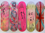 Pure Evil Skateboard - Glitch Marilyn’s skateboard nightmare