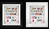 JJ Adams - The Ransom Note (Framed)