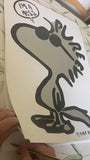 I’m a Mess- Silver Screenprint Edition of 10.