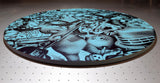 The Cameron Twins - Battle of Playthings Circle 1 - Black/Blue - Original Silkscreen on Wood