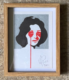Liz Taylor - Frames Heidelberg letterpress print