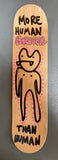Pure Evil Skateboard - Chrome Pure Evil Bunnyman - More Human than Human