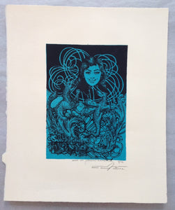 EDGAR BACALAO ARGAEZ Blue Girl