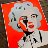 Arthur Miller’s Nightmare - Fluoro Marilyn Screenprint