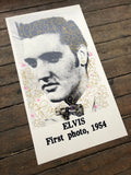 ELVIS First photo, 1954 - Presley Gold Bunnies
