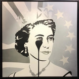 Brexit Nightmare canvas - Monochrome Madness - Framed