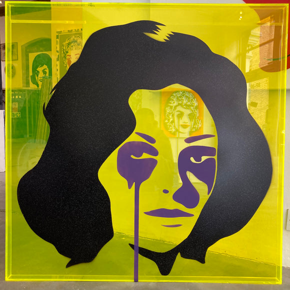 Clear Fluorescent Plastics - Richard Burtons nightmare Acid Lemon