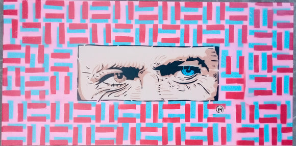 Cartoonneros - Bowie eyes blue