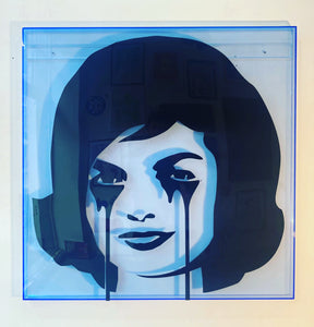 Clear Plastics - Blue Jackie Kennedy