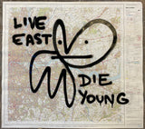‘Live East die Young’ East London map