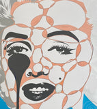 Handfinished Marilyn Classic - Abstract Face
