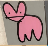 Pure Evil Bunny Tag Canvas - Fiver